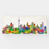 Toronto Canada Skyline Spandoek (Horizontaal)