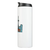 Toronto Canada Skyline Thermosbeker (Geroteerd rechts)