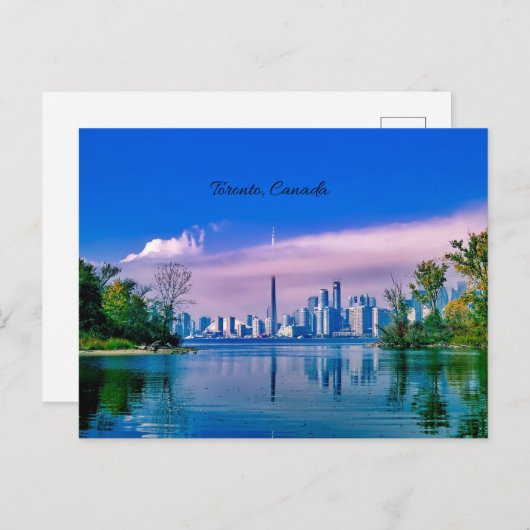 Toronto, Canada Skyline Uitzicht Briefkaart (Voorkant / Achterkant)