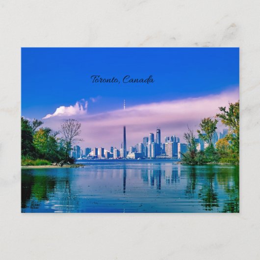 Toronto, Canada Skyline Uitzicht Briefkaart (Voorkant)