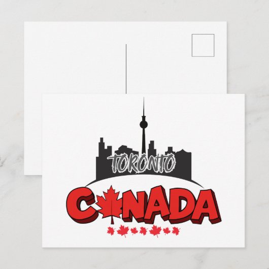 Toronto Canada souvenir Briefkaart (Voorkant / Achterkant)