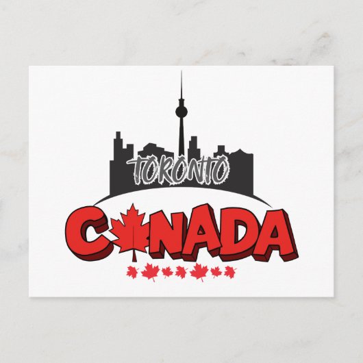 Toronto Canada souvenir Briefkaart (Voorkant)