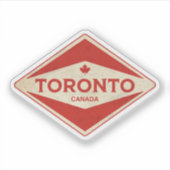 Toronto Canada  Sticker (Voorkant)