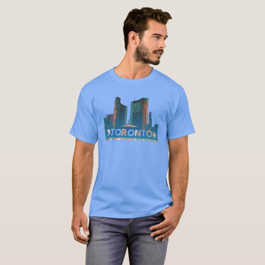 Toronto Canada T-shirt (Voorkant volledig)