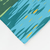 Toronto Canada Travel Art Vintage Fleece Deken (Hoek)