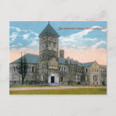 Toronto, Canada, Universiteitsbibliotheek, Vintage Briefkaart (Voorkant)