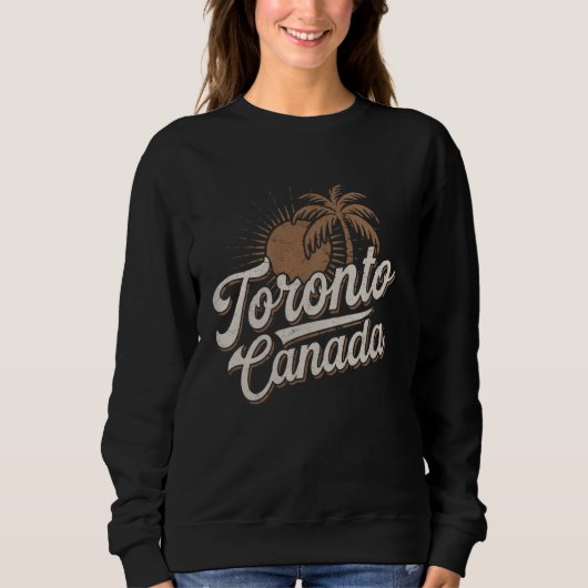 Toronto Canada Vakantie Souvenirs Trui (Voorkant)