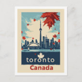 Toronto Canada Vintage Beroemde Reisplaats Briefkaart (Voorkant)