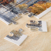Toronto Canada Vintage Reis Legpuzzel (Zijkant)