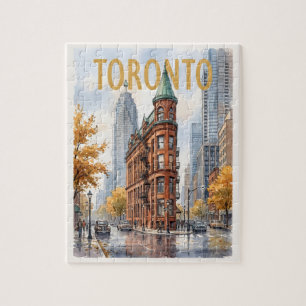 Toronto Canada Vintage Reis Legpuzzel