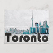 Toronto Canada Vintage Travel Briefkaart (Voorkant)