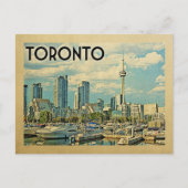 Toronto Canada Vintage Travel Briefkaart (Voorkant)