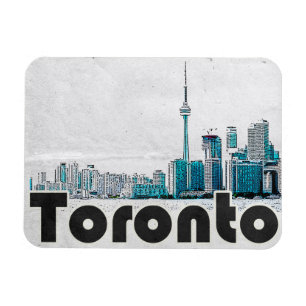 Toronto Canada Vintage Travel Magneet
