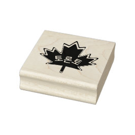 TORONTO Canadees Maple Leaf in Koreaans Rubberstempel