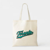 Toronto Canvas tas – Retro City Style (Achterkant)