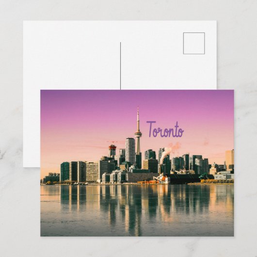 Toronto Capital van Ontario Canada City Skyline Briefkaart (Voorkant / Achterkant)