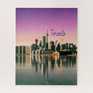 Toronto Capital van Ontario Canada City Skyline Legpuzzel
