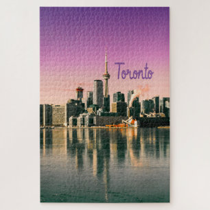 Toronto Capital van Ontario Canada City Skyline Legpuzzel