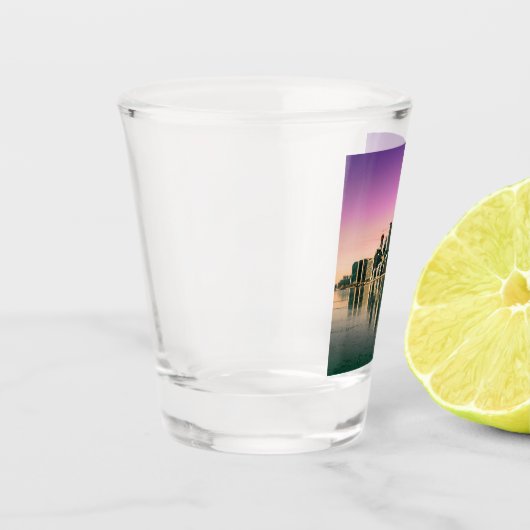 Toronto Capital van Ontario Canada City Skyline Shot Glas (Links)