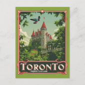 Toronto:  Casa Loma Briefkaart (Voorkant)
