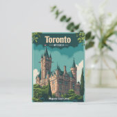 Toronto:  Casa Loma Briefkaart (Staand voorkant)