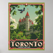 Toronto:  Casa Loma Poster (Voorkant)