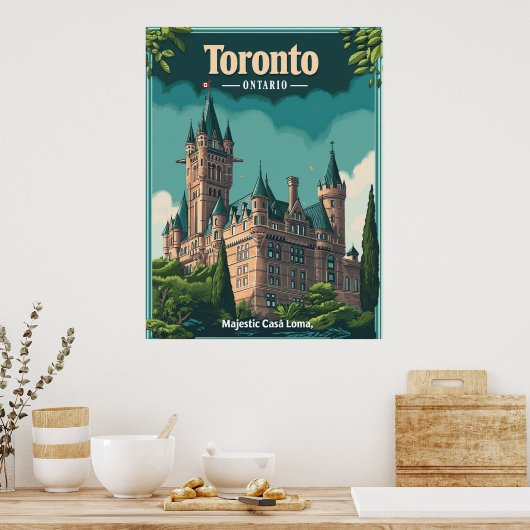 Toronto:  Casa Loma Poster (Keuken)