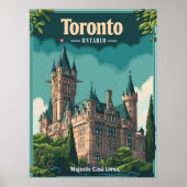 Toronto: Casa Loma Poster (Voorkant)
