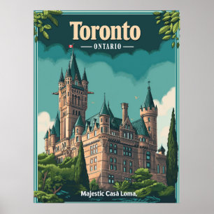 Toronto:  Casa Loma Poster