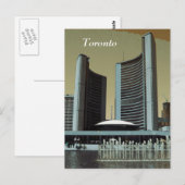 Toronto City hall Briefkaart (Voorkant / Achterkant)