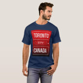 Toronto City jongen T-shirt (Voorkant volledig)