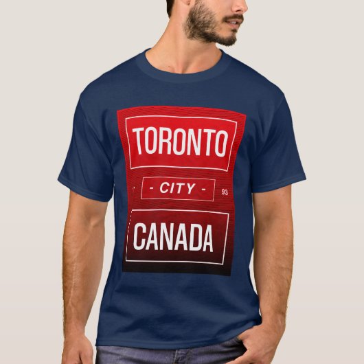 Toronto City jongen T-shirt (Voorkant)