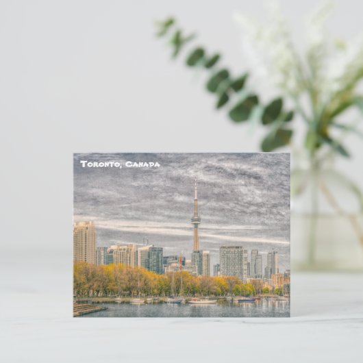 Toronto City Skyline, CN Tower, Canada, Briefkaart (Staand voorkant)
