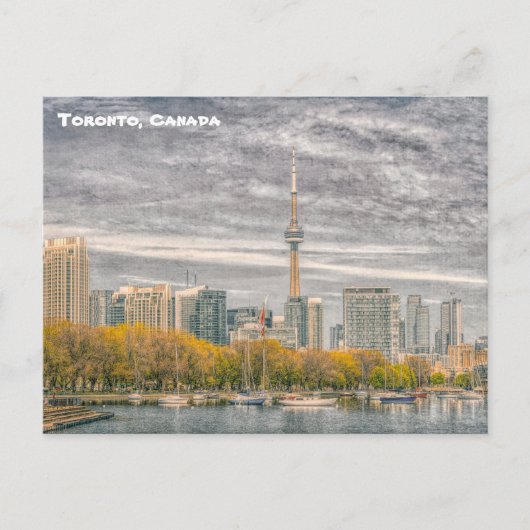Toronto City Skyline, CN Tower, Canada, Briefkaart (Voorkant)