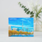 Toronto City Skyline, CN Tower, Canada, Briefkaart (Staand voorkant)