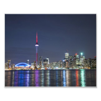 Toronto City Skyline Foto Afdruk