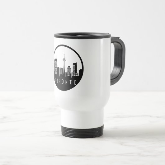 Toronto City Skyline Reisbeker (Voorkant rechts)
