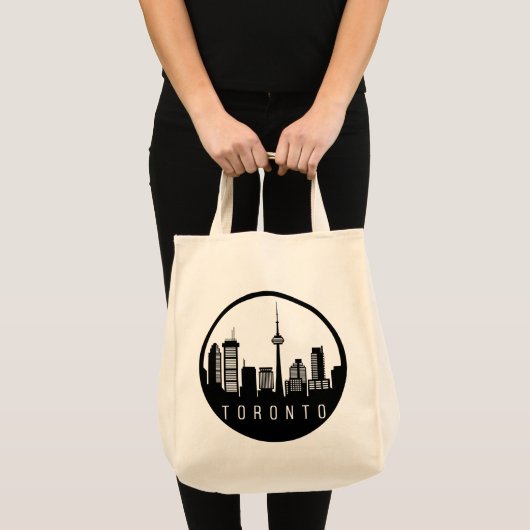 Toronto City Skyline Tote Bag (Voorkant (product))