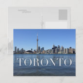 toronto cityscape briefkaart (Voorkant / Achterkant)