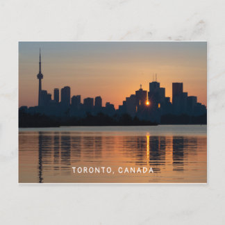 Toronto Cityscape op Sunset Briefkaart
