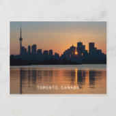 Toronto Cityscape op Sunset Briefkaart (Voorkant)