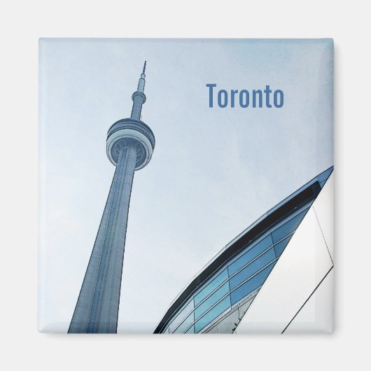Toronto CN torenmagneet Magneet (Voorkant)