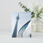 Toronto CN-tower Briefkaart (Staand voorkant)
