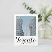Toronto CN Tower La Tour CN Canada Briefkaart (Staand voorkant)