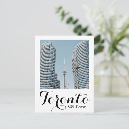 Toronto CN Tower La Tour CN Canada Briefkaart (Staand voorkant)