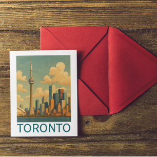  Toronto - CN Tower Skyline Briefkaart