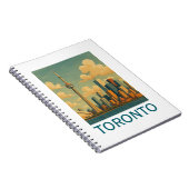  Toronto - CN Tower Skyline Notitieboek (Rechterzijde)