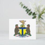 Toronto Coat of Arms Briefkaart (Staand voorkant)