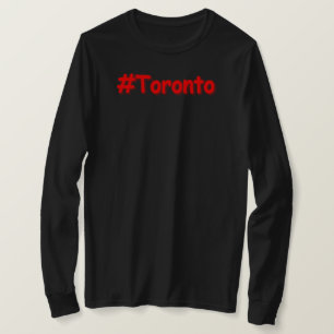 "#Toronto" Cute Design. Bestel nu T-shirt