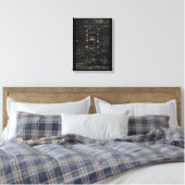 Toronto Destilleerderij District Ramen 5 met Rand Canvas Afdruk (Insitu (Slaapkamer))